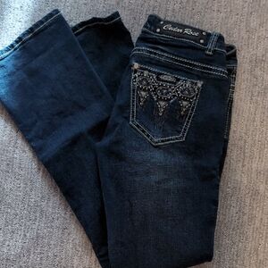 Women's Dark Wash Bootcut Jeans